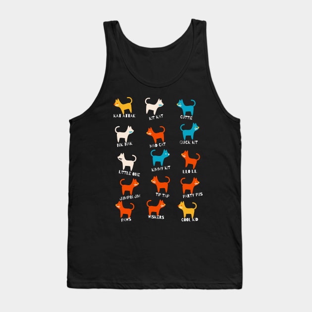 street cats Tank Top by nicfearn_designs